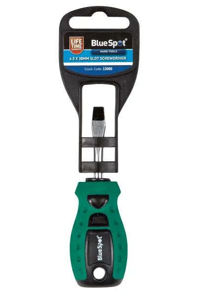 Tournevis à fente Blue Spot Tools, Chrome Vanadium, 6,5x38mm