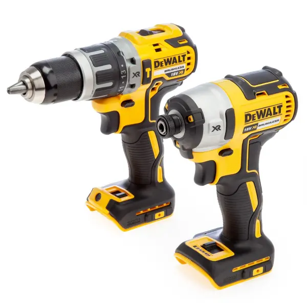 DeWalt 18V XR Combi Drill & Impact Driver Twin Kit (Body Only)