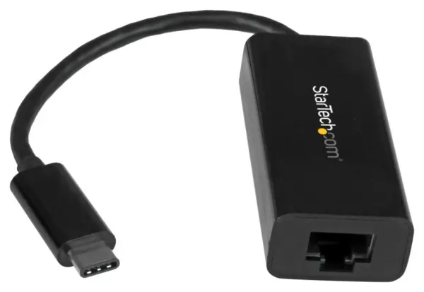 STARTECH USB-C auf Gigabit Ethernet Adapter, Schwarz