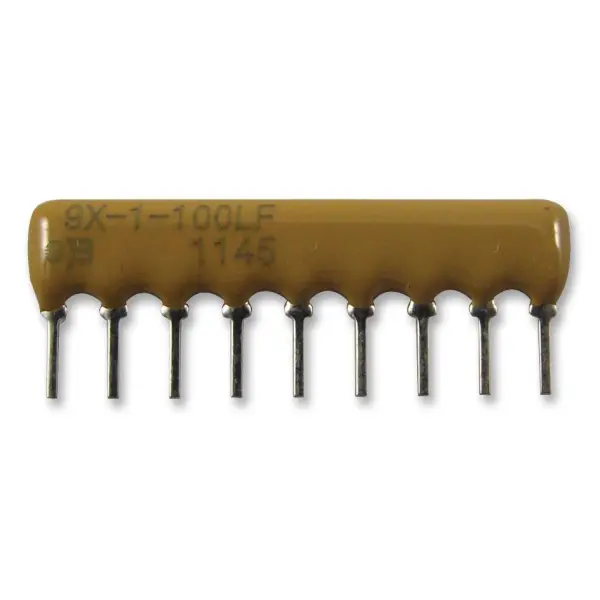 BOURNS 4609X Bussed Resistor Network 330R 8 Resistors SIP