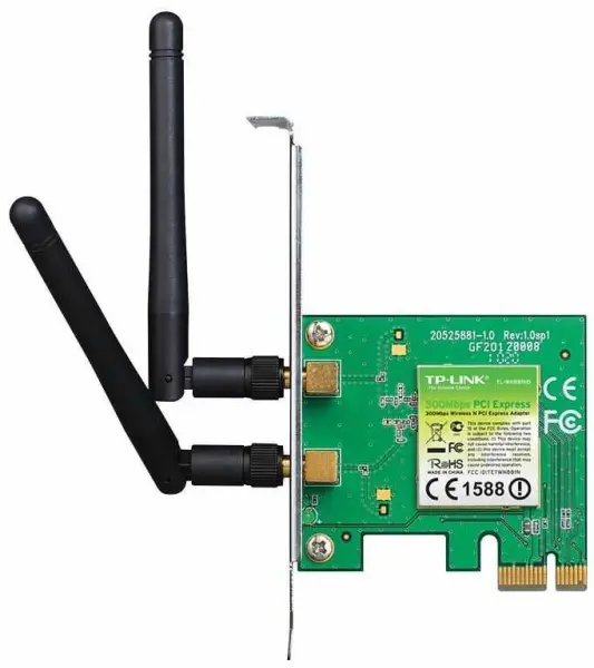 TP-LINK 300Mbps Wireless N PCI Express Adaptor with Low Profile Bracket