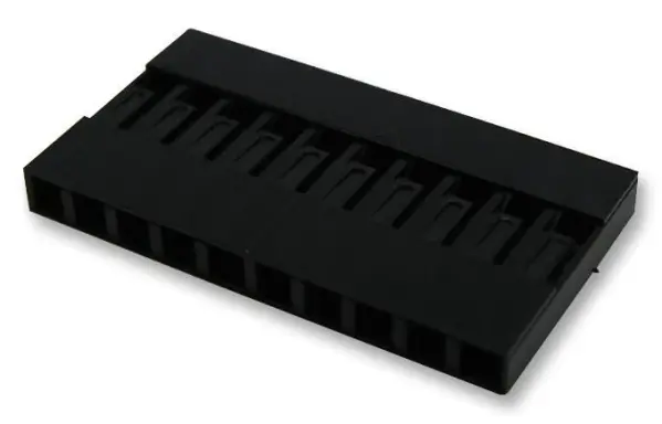 HARWIN 0.1″ Terminal Housing, 10-Way, 10 Pack