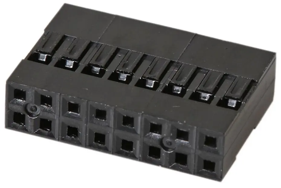 MULTICOMP PRO 2226 - Κάλυμμα Κράμπας 16 Θυρών, 2 Γραμμές, Βήμα 2,54mm