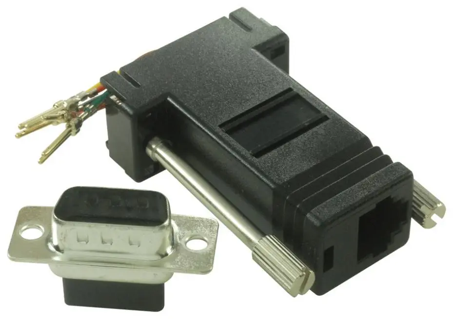 MH CONNECTORS Adaptateur RJ11 vers Prise D Sub 9 broches