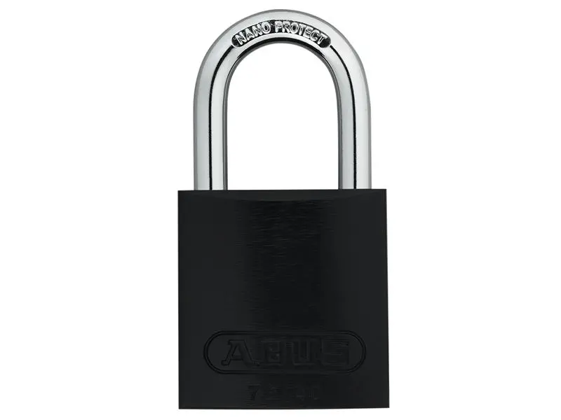 ABUS 72/40mm Aluminium Padlock, Black, Keyed Alike TT00260