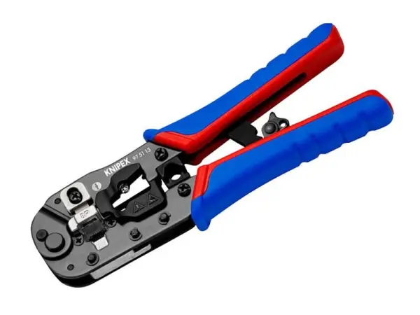 Knipex RJ45オモテ側プラグ用圧着ペンチ 190mm