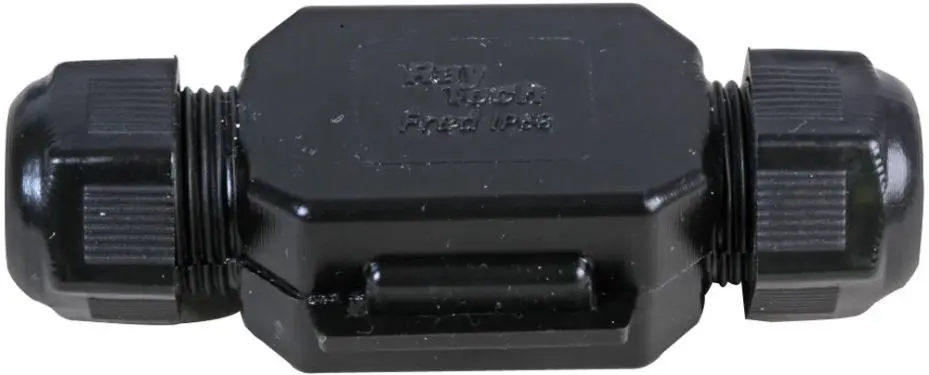 RAYTECH - Penyambung Kabel 3-Kutub, 2.5mm, IP68, Putih