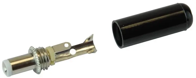 SWITCHCRAFT/CONXALL - DC-Stecker 2,1mm, Schwarz