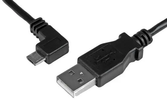 STARTECH Levý úhlový Micro USB nabíjecí a synchronizační kabel, 2m, USB 2.0
