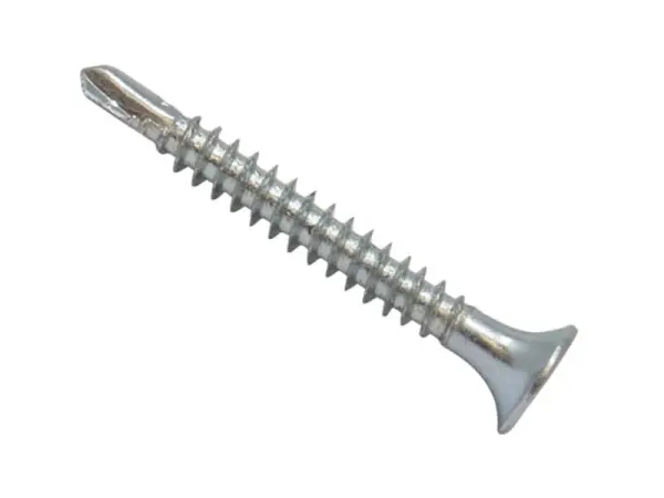 ForgeFix ドライウォールねじ フィリップス バグルヘッド 亜鉛メッキ 3.5x42mm 1000本