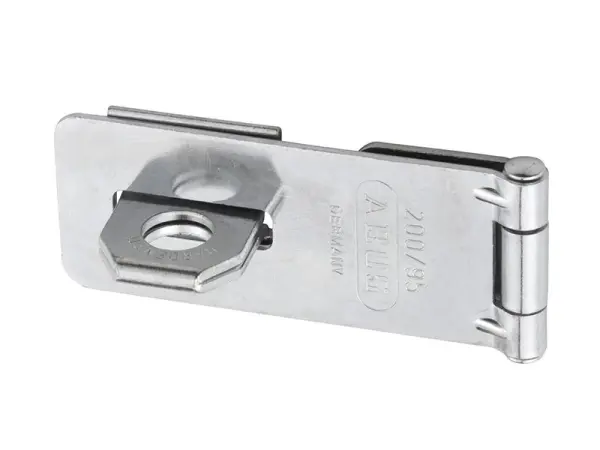 ABUS 200/95 - Porte-cadenas en acier avec vis dissimulées, 95mm