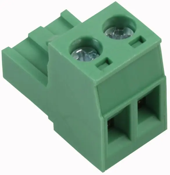 IMO PRECISION CONTROLS - Terminal Block, Plug, 5.08mm, Sudut Kanan, 2 Way