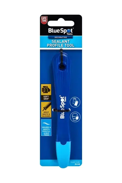 Blue Spot Tools Sealant Profile Tool, Silver, 145 mm