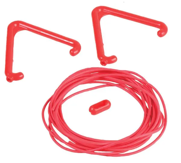 CORDGIENIC Kit de Cuerda Antibacteriana con Tirador, 3.2m