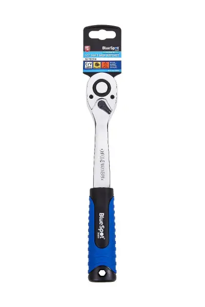 Blue Spot Tools - Spanar Ratchet 1/2″ 90 Gigi & Pemegang Lembut