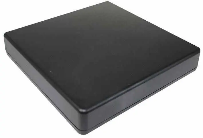 Takachi Caja de ABS negro, 175x125x45mm