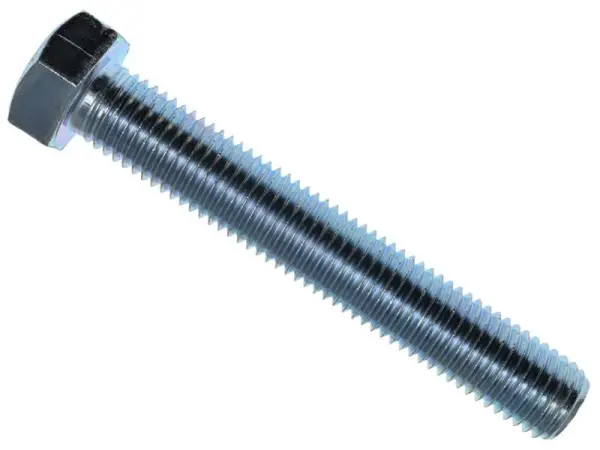 METALMATE High Tensile Set Screws, Zinc Plated - M16 x 100mm (Box 10)