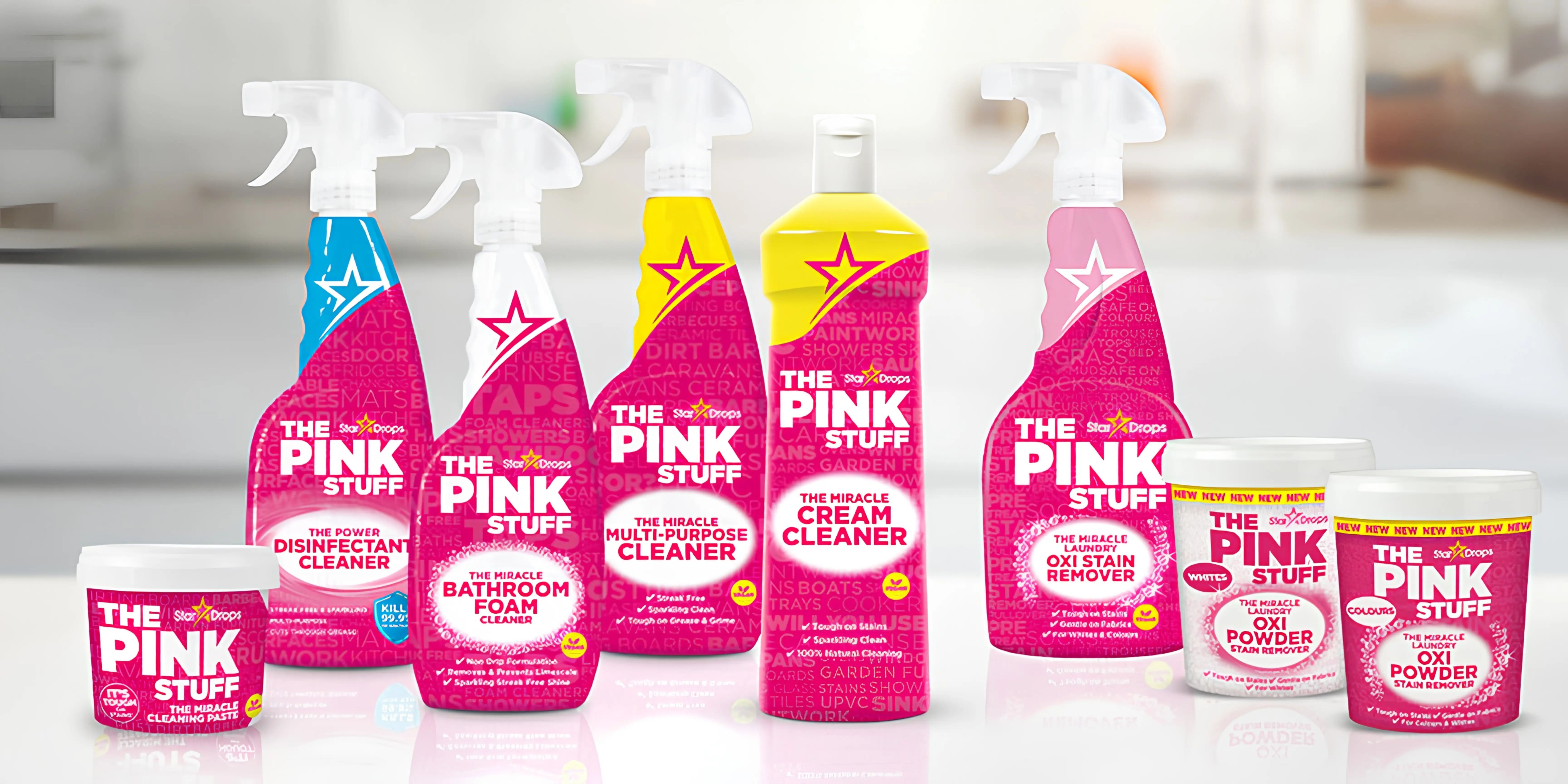 The Pink Stuff Range