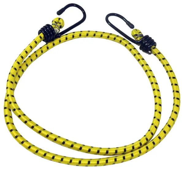 SAKURA Luggage Elastics - Yellow Black 1m Black/Yellow