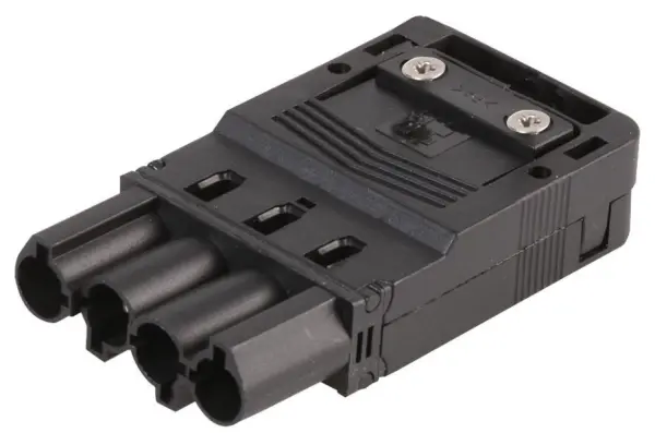 Scolmore מחבר תאורה 4 פולים עם חיבור Pushfit, 250VAC, 20A