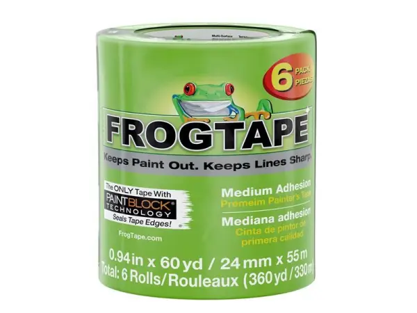 Shurtape - FrogTape® Pita Perekat Pelbagai Permukaan 24mm x 55m (6 Pek)