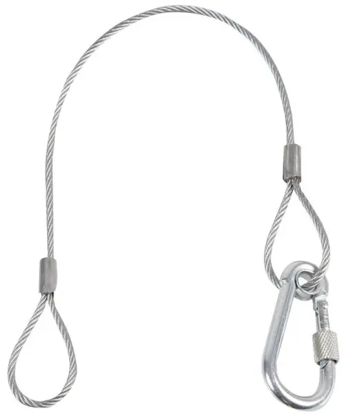 PULSE Sangle de sécurité en acier galvanisé, 3mm x 350mm, 25kg CMA