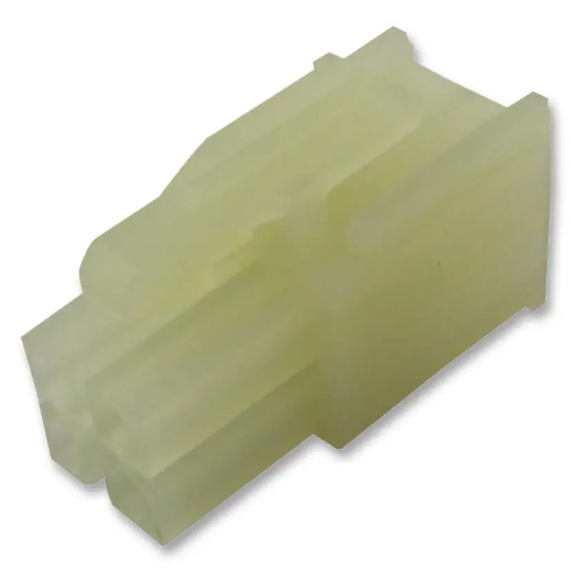 AMP Mini Uni Lok Plug 4-Position, Nylon 6/6, 600V