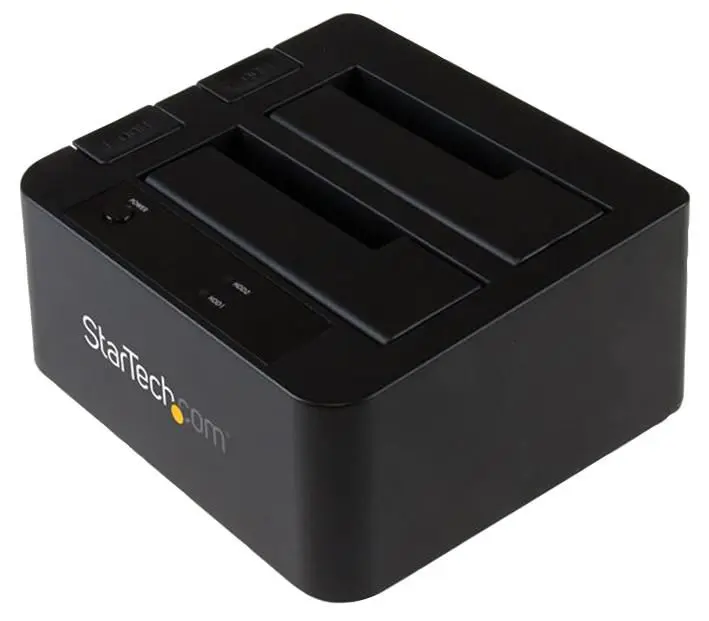 Station d'accueil double baie HDD/SSD USB 3.1 STARTECH 10 Gb/s