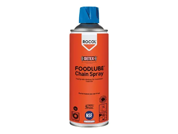 ROCOL FOODLUBE® Spray per Catene 400ml - Lubrificante per Alimentari