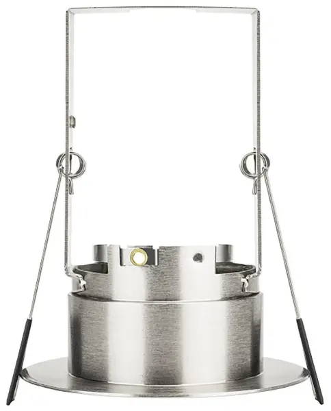 INTEGRAL LED Evofire 방화등기 리세스 다운라이트, IP65, 새틴 니켈