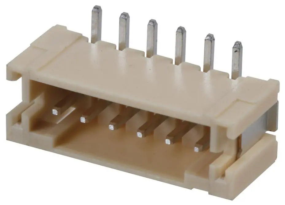 EDAC Connecteur SMT 6 voies, Pas de 2mm, UL94V-0