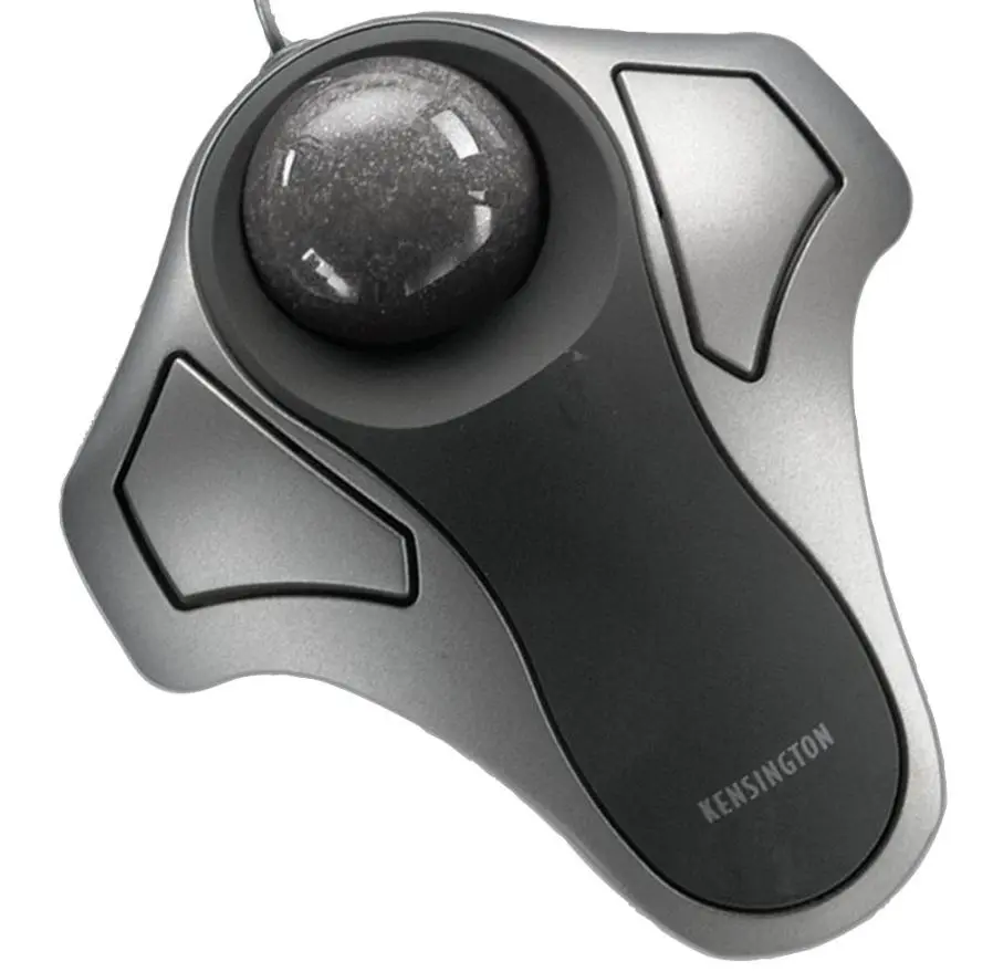 KENSINGTON Orbit 光学式トラックボールマウス USB接続 ブラック/シルバー