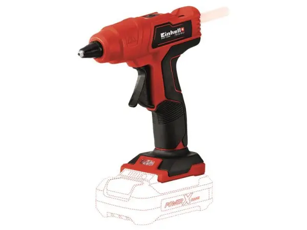 Einhell TE-CG 18 Li Solo - Pistolet à colle sans fil 18V (unité nue)