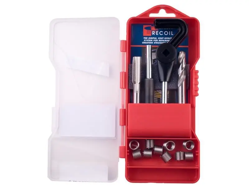 Recoil BSW 1/4-20 TPI Thread Repair Kit with 10 Inserts