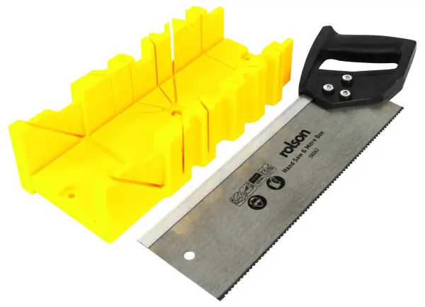 Tenon Saw & Plastic Mitre Box 300mm, 12 TPI