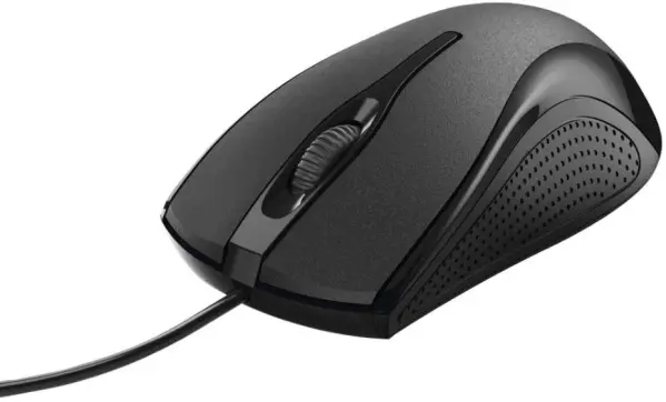 HAMA MC-200 Souris Optique 3 Boutons, Noir, 1200 dpi