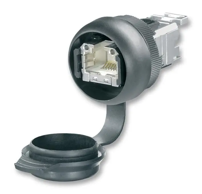 WEIDMULLER RJ45 Socket, Cat6a, IP65, Ethernet Receptacle