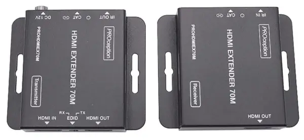 PROCEPTION PROHDMIEX 1080p/4K HDMI Extender with IR, PoE, 70m