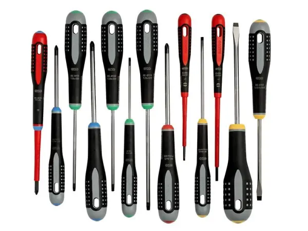 Bahco ERGO Screwdriver Set, 13-Piece, High-Performance