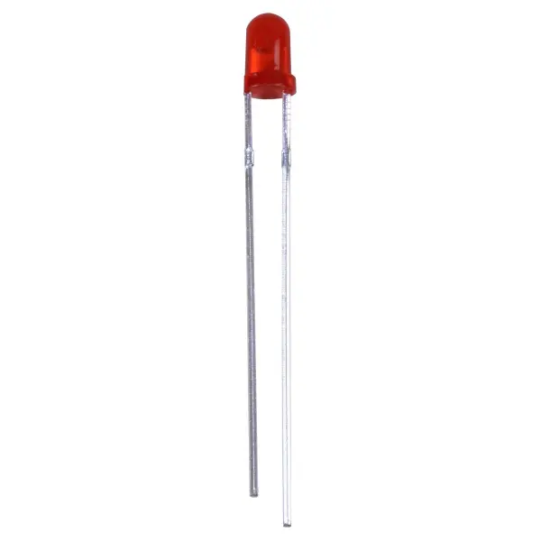Pro Signal UK Diffused LED 18mA - Red 3mm 2.2V