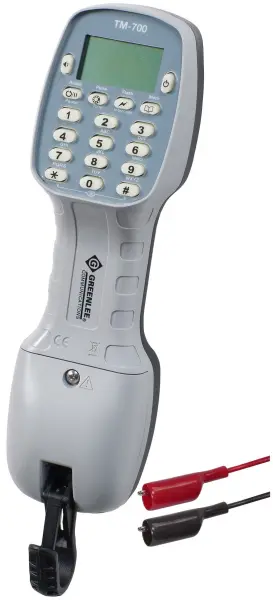 TEMPO TM-700 Telephone Test Set with Crocodile Clips