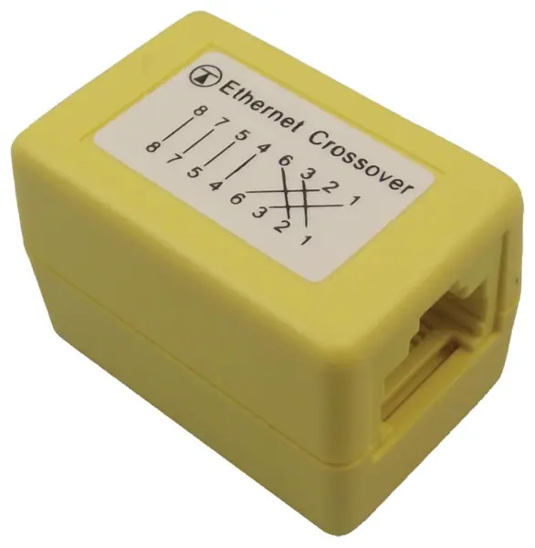 TUK Cat5e Ethernet Crossover Coupler RJ45 Female to Female