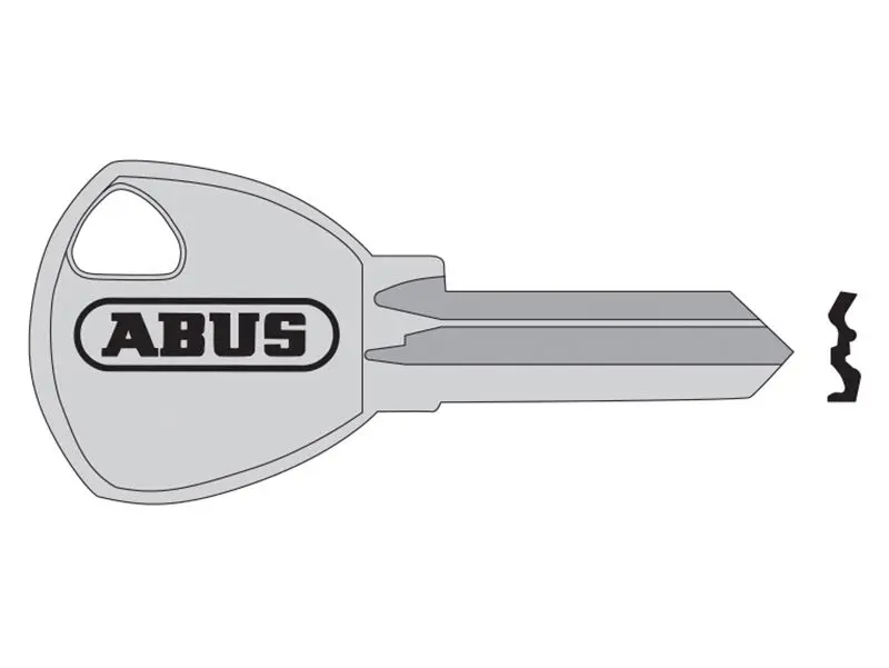 ABUS 65/50 50mm +60 真鍮製鍵ブランク