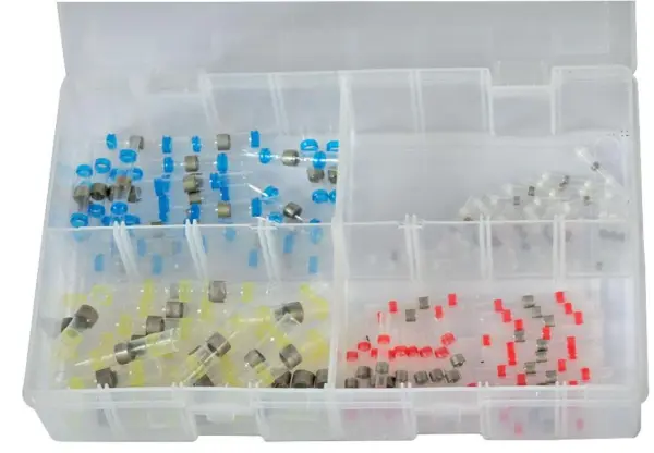 PRO POWER Kit da 100 Fascette Riscaldabili Saldanti, Rapporto 2:1