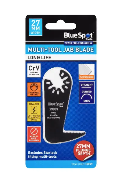 Blue Spot Tools - 27mm Multitool Stech-Sägeblatt
