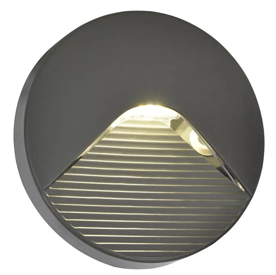 Forum Lighting תאורת LED עגולה חוץ, מוברגת, 240V