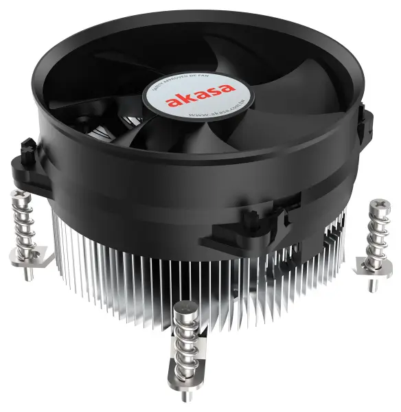 Akasa LGA1700 Intel Core i5 CPU Cooler with Aluminium Heatsink