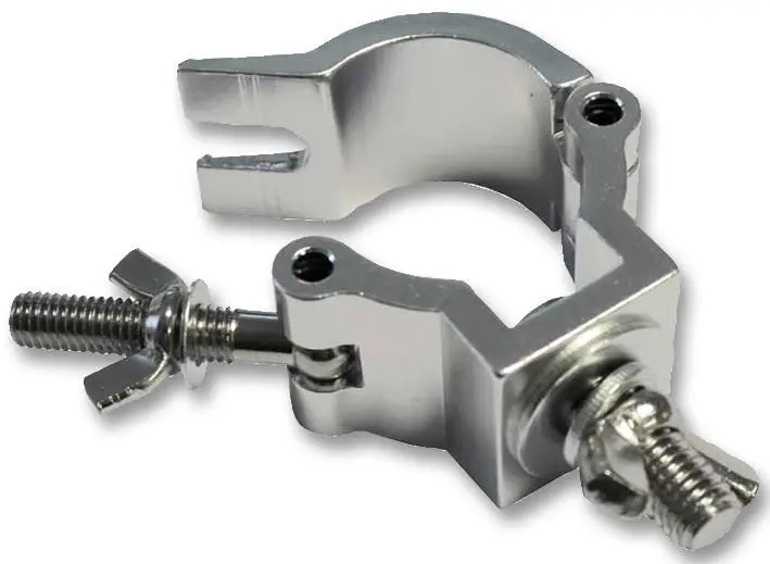 Global Truss Half Coupler, 35mm, 75kg Load, Aluminium