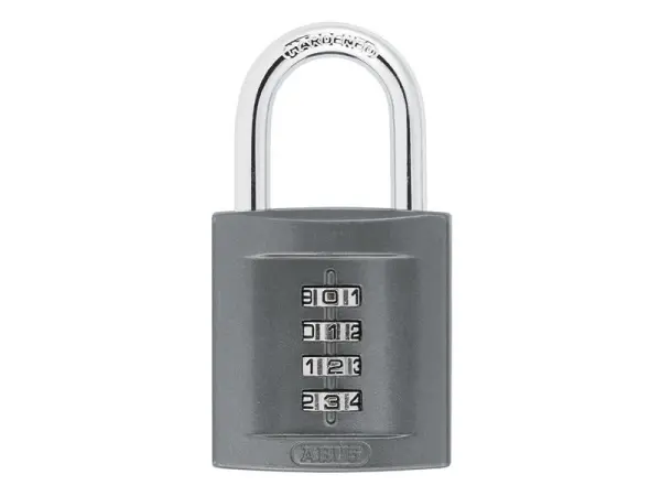 ABUS 158/50 4-Digit Combination Padlock, Die-Cast Zinc, 50mm