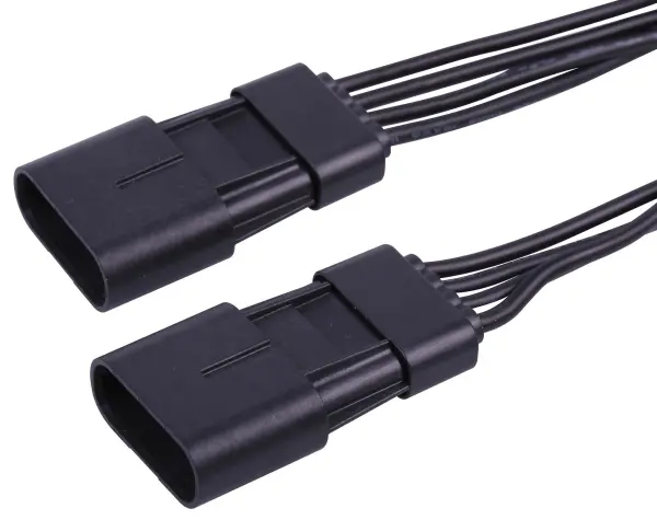 MOLEX/Brad 4-Pin Squba Plug-to-Plug Lead 150mm